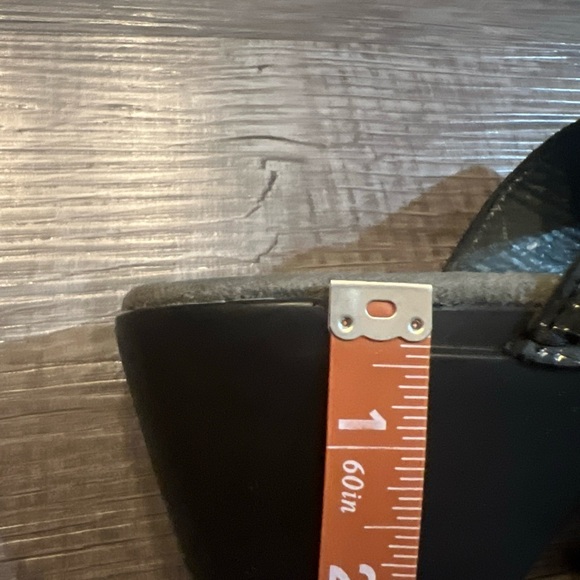 Dansko Sophie Black Slide Wedge 2-Strap Buckle Sandals size 8.5/9 39 EUC comfort - Picture 4 of 7